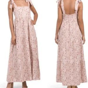 House of Harlow 1960  |  Linen Blend Floral Dress